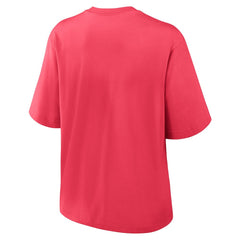 Kansas City Chiefs Women's Glory Arch Boxy T-Shirt Red