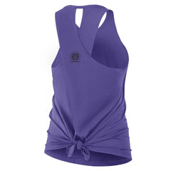 Minnesota Vikings Women's Glory Open-Back Crisscross Dri-FIT Tank Top Purple
