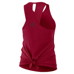 Washington Commanders Women's Glory Open-Back Crisscross Dri-FIT Tank Top Burgundy