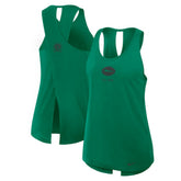 New York Jets Women's Glory Open-Back Crisscross Dri-FIT Tank Top Green