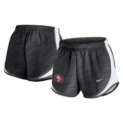San Francisco 49ers Women's Tempo Dri-FIT Shorts Anthracite