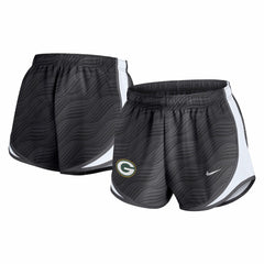 Green Bay Packers Women's Tempo Dri-FIT Shorts Anthracite