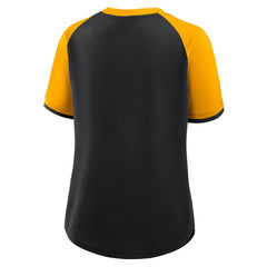 Pittsburgh Steelers Women's Height Advantage T-Shirt Black/Gold