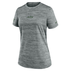 New York Jets Women's Sideline Velocity Dri-FIT T-Shirt Gray