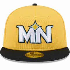 Minnesota Twins New Era City Connect Batting Practice 59FIFTY Fitted Hat - Yellow/Black Hats