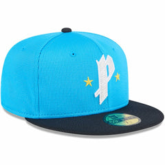 Philadelphia Phillies New Era City Connect Batting Practice 59FIFTY Fitted Hat - Neptune Blue/Navy Hats