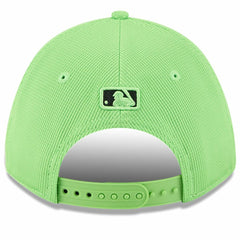 Tampa Bay Rays New Era City Connect Batting Practice 9FORTY M-Crown Adjustable Hat - Neon Green Hats