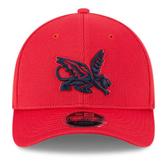 Texas Rangers New Era City Connect Batting Practice 9FORTY M-Crown Adjustable Hat - Red Hats