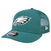 Philadelphia Eagles New Era Low Profile 9FIFTY Snapback Hat Midnight Green