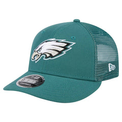 Philadelphia Eagles New Era Low Profile 9FIFTY Snapback Hat Midnight Green