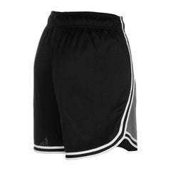 Las Vegas Raiders New Era Women's Sport Classics Mesh Shorts Silver/Black