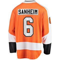NHL Travis Sanheim Philadelphia Flyers Fanatics Breakaway Jersey - Orange