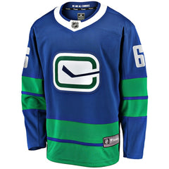 NHL Brock Boeser Vancouver Canucks Fanatics Breakaway Jersey - Blue