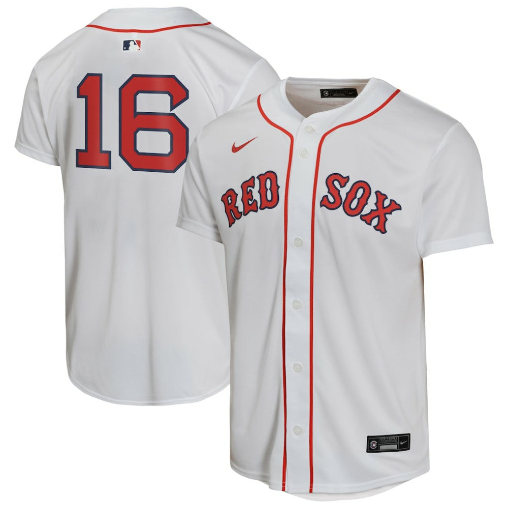 MLB Jarren Duran Boston Red Sox Nike Youth Home Player Game Jersey - White