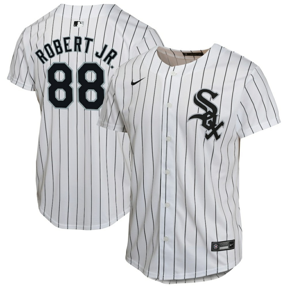 MLB Luis Robert Jr. Chicago White Sox Nike Youth Home Player Game Jersey - White