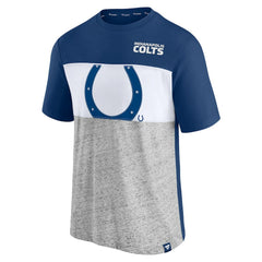Indianapolis Colts Colorblock T-Shirt Royal