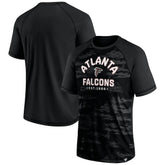 Atlanta Falcons Hail Mary Raglan T-Shirt Black