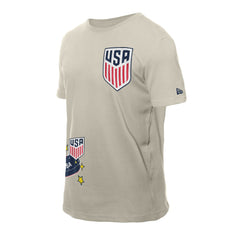 USMNT New Era Logo Select T-Shirt Light Beige