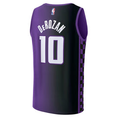 NBA DeMar DeRozan Sacramento Kings Fast Break Replica Jersey - Statement Edition - Purple