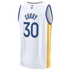 NBA Stephen Curry Golden State Warriors Fast Break Replica Jersey sale - Association Editi- White