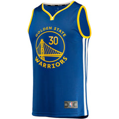 NBA Stephen Curry Golden State Warriors Fast Break Replica Jersey sale - Icon Editi- Royal
