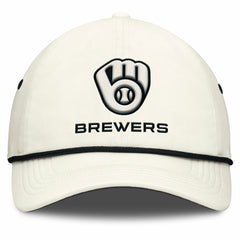 Milwaukee Brewers Nike Club Adjustable Hat - Stone Hats
