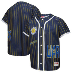 NBA Golden State Warriors x DANNIJO Women's Fashion Baseball Jersey sale - Blue