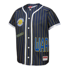 NBA Golden State Warriors x DANNIJO Women's Fashion Baseball Jersey sale - Blue