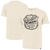 NHL Boston Bruins '47 Poke Check Franklin T-Shirt - Cream