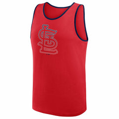 St. Louis Cardinals Logo Athletic Unmatched Success Tank Top - Red Tanks