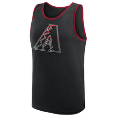 Arizona Diamondbacks Logo Athletic Unmatched Success Tank Top - Black Tanks