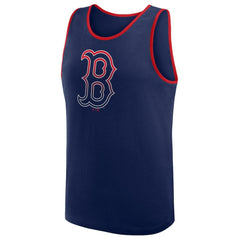 Boston Red Sox Logo Athletic Unmatched Success Tank Top - Navy Tanks