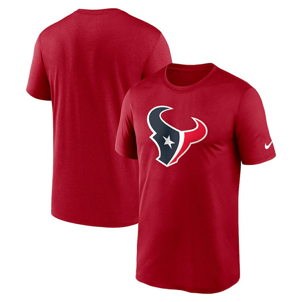 Houston Texans Primetime Legend Logo Performance T-Shirt Red