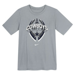 Dallas Cowboys Preschool Icon Legend Dri-FIT T-Shirt Gray