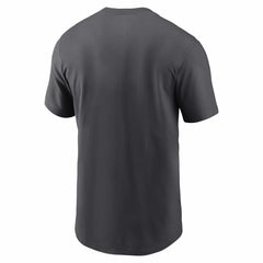 Denver Broncos Primetime Wordmark Essential T-Shirt Anthracite