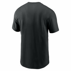 Detroit Lions Primetime Wordmark Essential T-Shirt Black