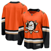 NHL Anaheim Ducks Fanatics Home Breakaway Jersey - Orange