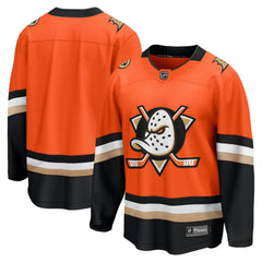 NHL Anaheim Ducks Fanatics Home Breakaway Jersey - Orange