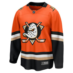 NHL Anaheim Ducks Fanatics Home Breakaway Jersey - Orange