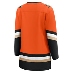 NHL Anaheim Ducks Fanatics Women's Home Breakaway Jersey - Orange