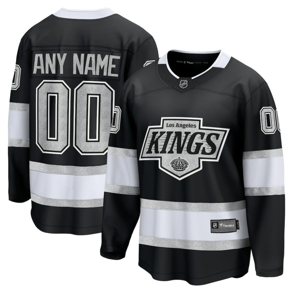 NHL Los Angeles Kings Fanatics Home Breakaway Custom Jersey - Black