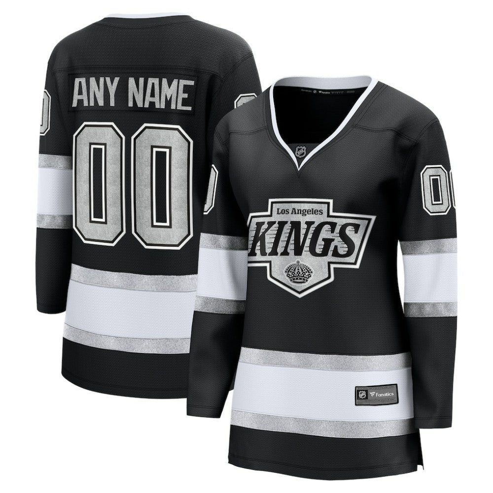 NHL Los Angeles Kings Fanatics Women's Home Breakaway Custom Jersey - Black