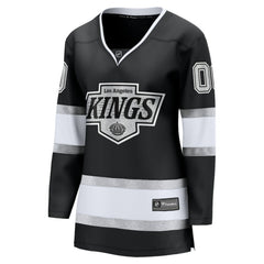 NHL Los Angeles Kings Fanatics Women's Home Breakaway Custom Jersey - Black