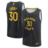 NBA Stephen Curry Golden State Warriors Youth Fast Break Replica Player Jersey sale - Statement Editi- Black