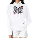 NHL Florida Panthers G-III 4Her by Carl Banks Women's Animal Print Heart Fleece Pullover Hoodie - White