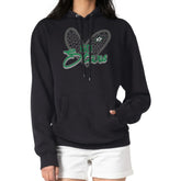 NHL Dallas Stars G-III 4Her by Carl Banks Women's Animal Print Heart Fleece Pullover Hoodie - Black