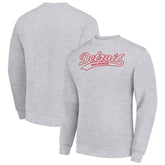 NHL Detroit Red Wings Starter Tailsweep City Pullover Sweatshirt - Heather Gray