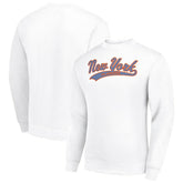NHL New York Islanders Starter Tailsweep City Pullover Sweatshirt - White