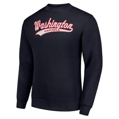 NHL Washington Capitals Starter Tailsweep City Pullover Sweatshirt - Navy