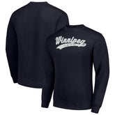 NHL Winnipeg Jets Starter Tailsweep City Pullover Sweatshirt - Navy